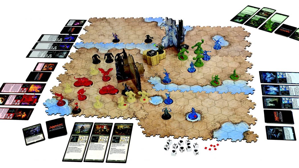 MAGIC THE GATHERING Board Game Review Someone Cast Simplify On A